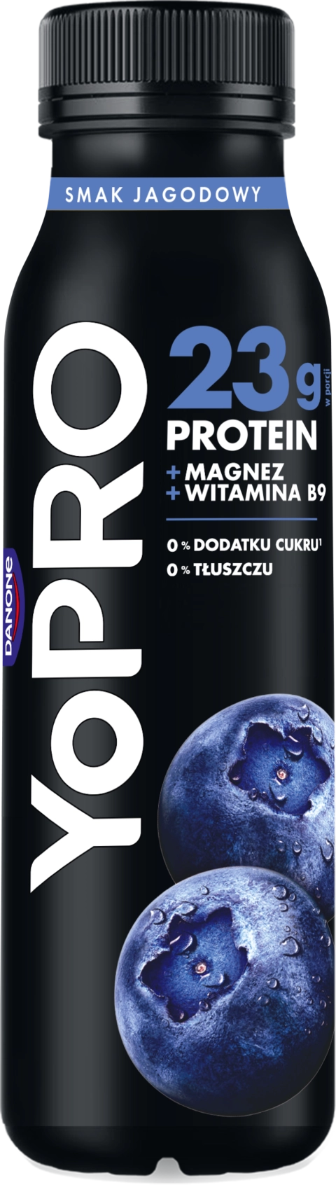 JOGURT PITNY O SMAKU JAGODOWYM
